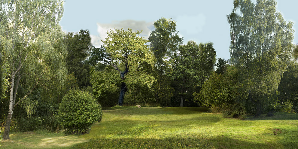 annfrossen green trees